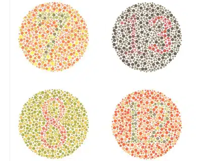 Daltonisme - Trouble de la vision des couleurs touchant le daltonien